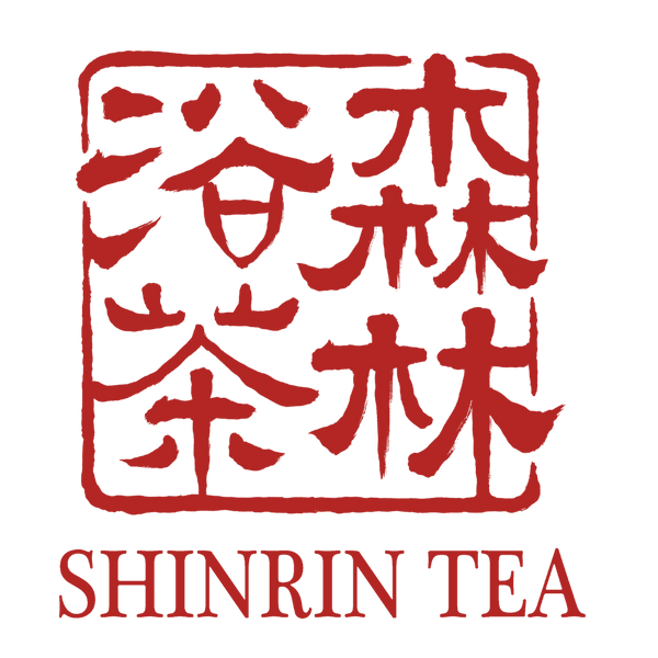 Shinrin Tea Logo in Red Large